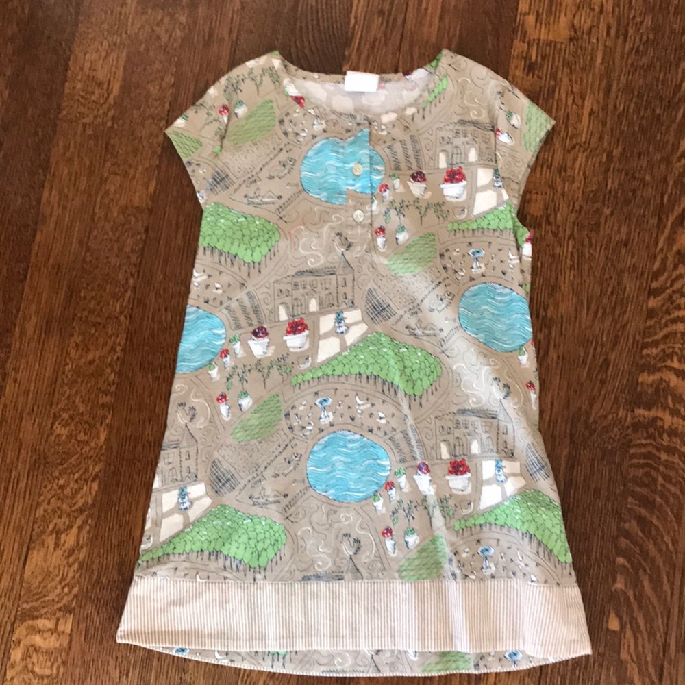 Emerald August Boutique shift dress.